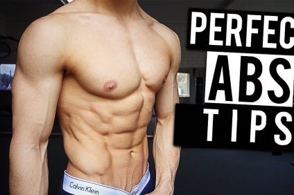Perfect abs tips