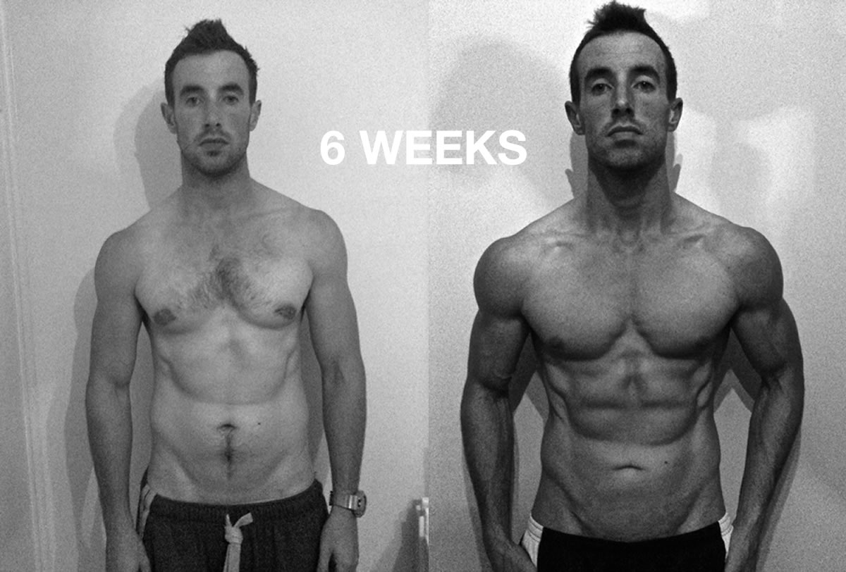 6 weeks muscle building program